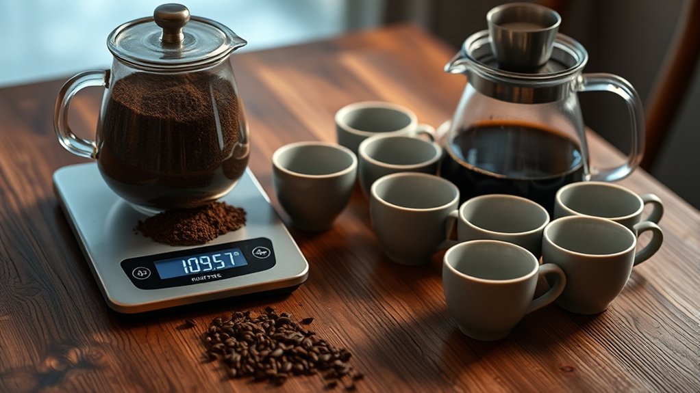coffee ratio for brewing