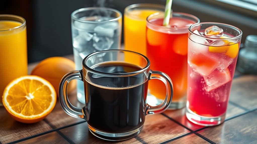 coffee s electrolyte comparison