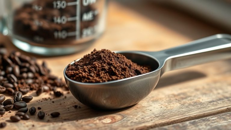 coffee scoop size details