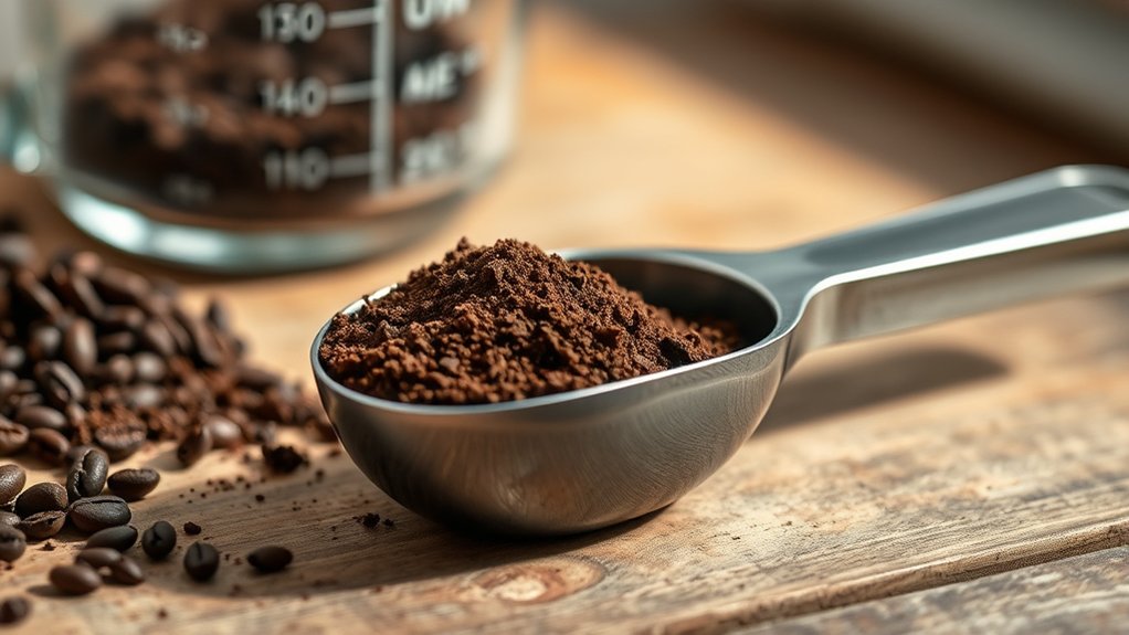 coffee scoop size details