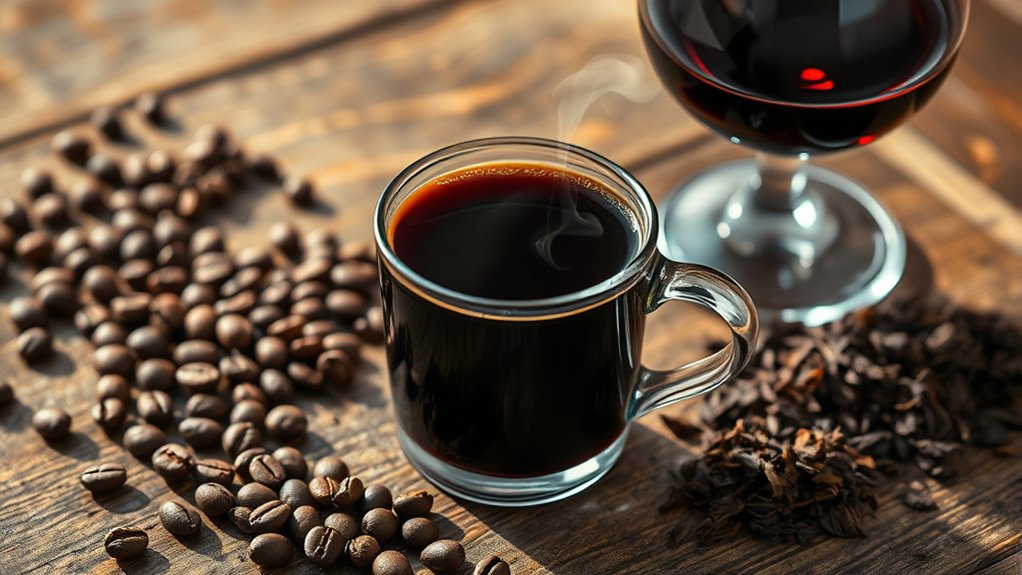 coffee tannins acidity interaction
