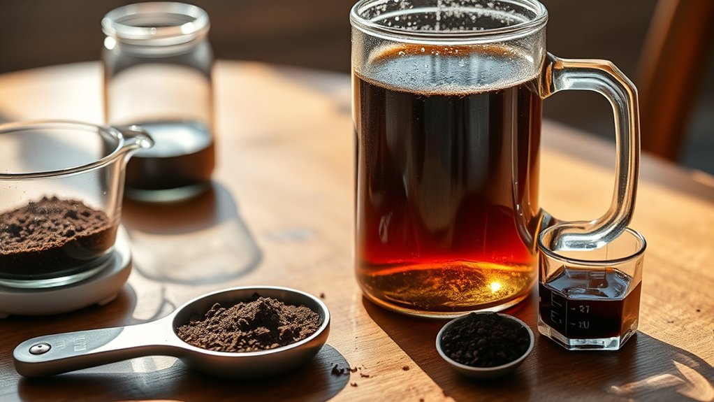 cold brew caffeine extraction method