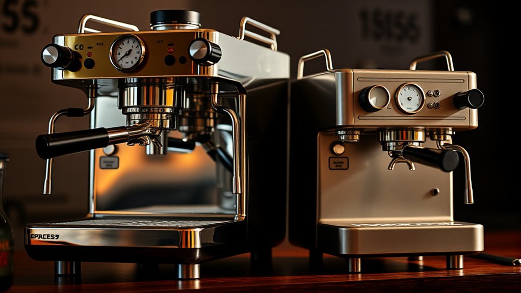 commercial vs home espresso
