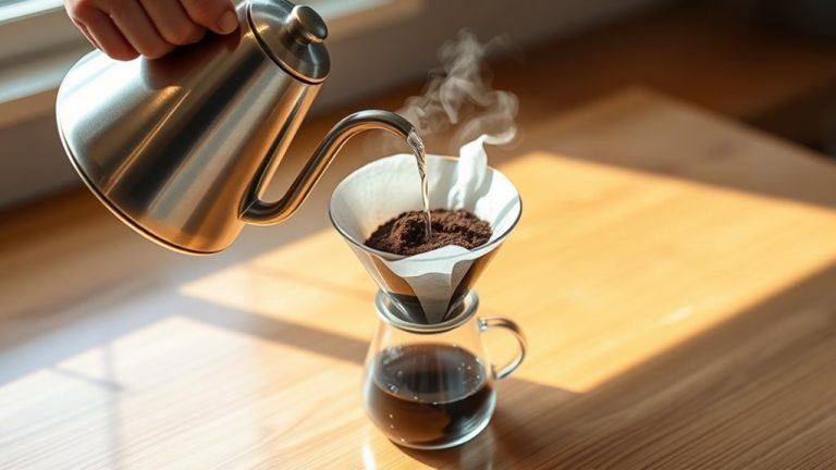 comparing pour over coffee