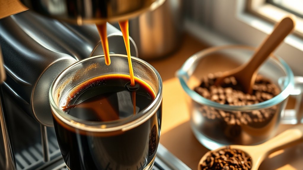 concentrated high pressure coffee