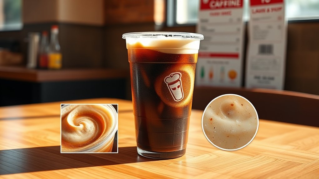consistent caffeine in flavors