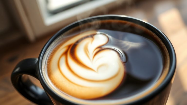 cream enhances coffee flavor