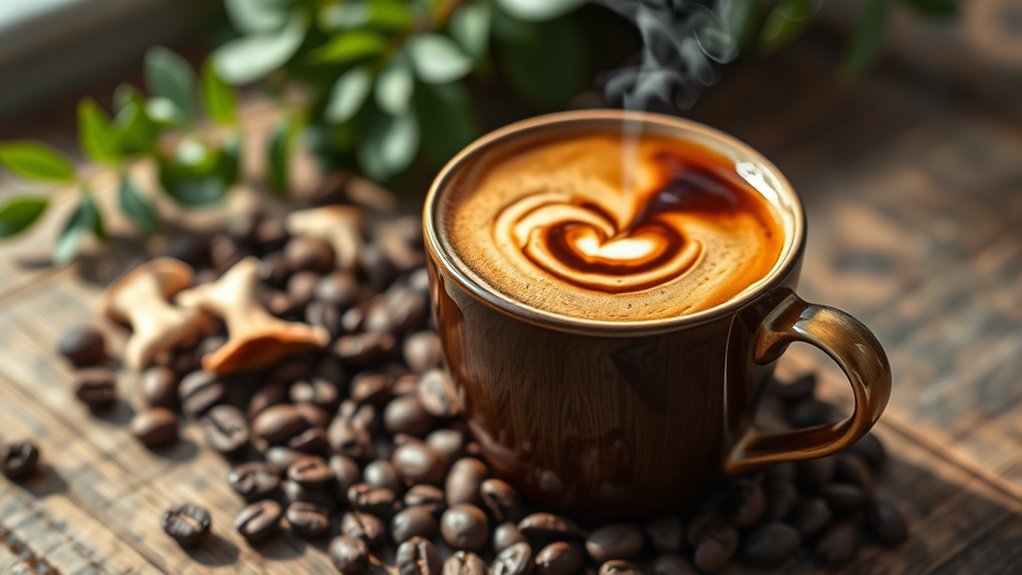 creamy earthy nutty mocha