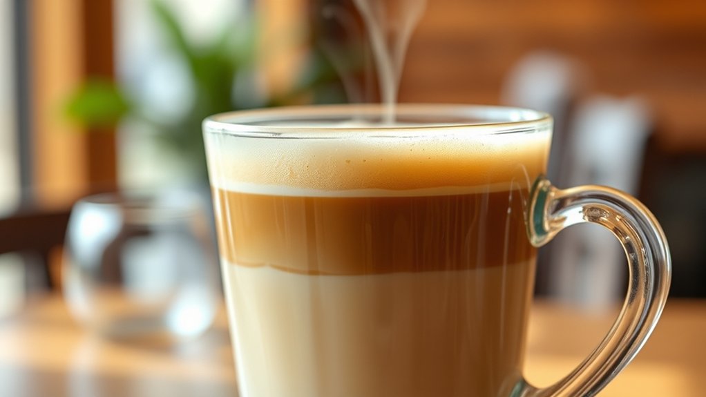 creamy rich espresso beverage