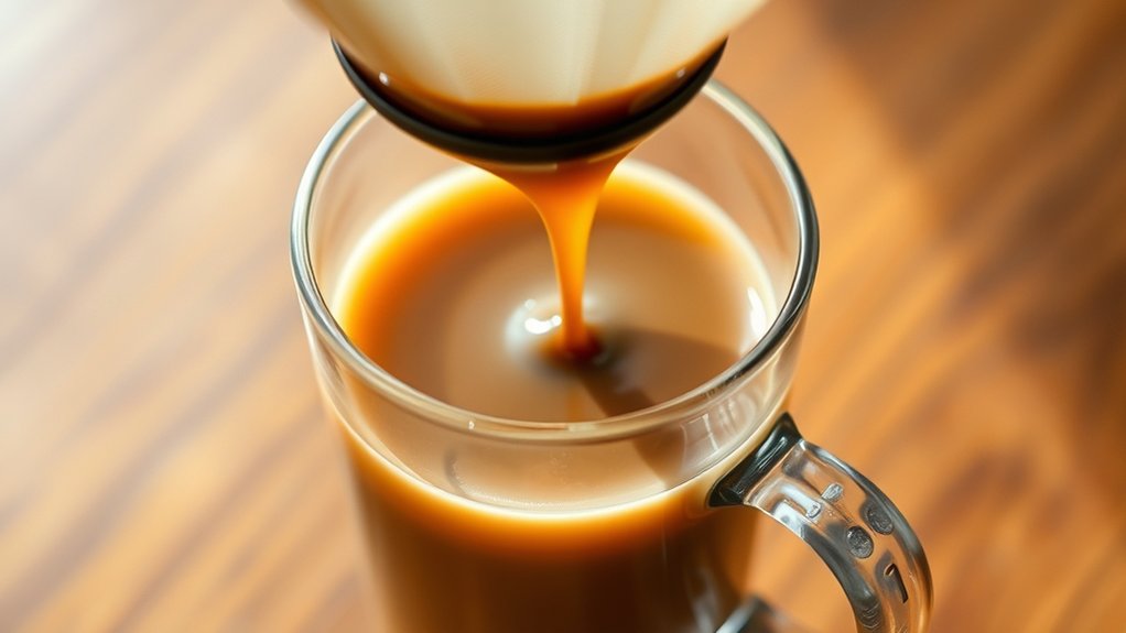 creamy sweet coffee balance