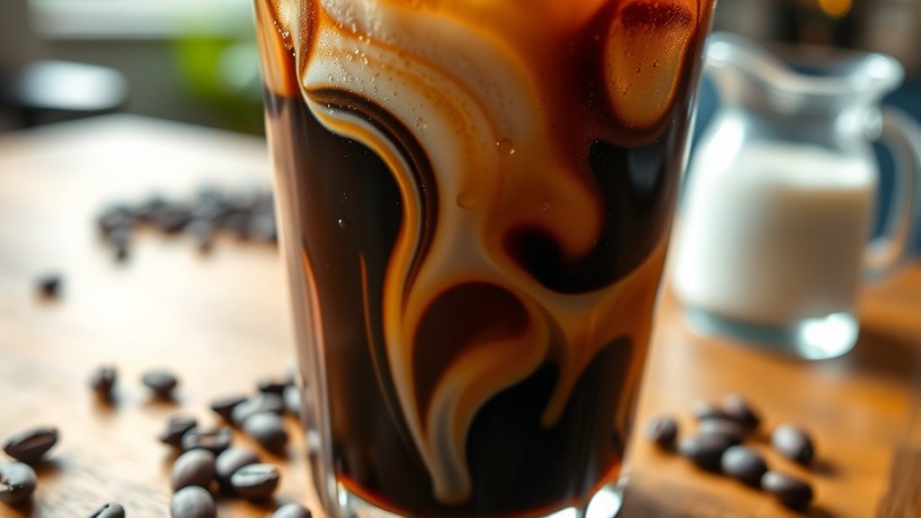 creamy vanilla cold brew