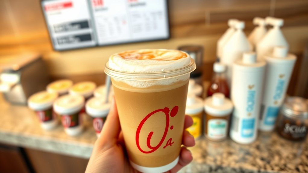 customizable coffee size options