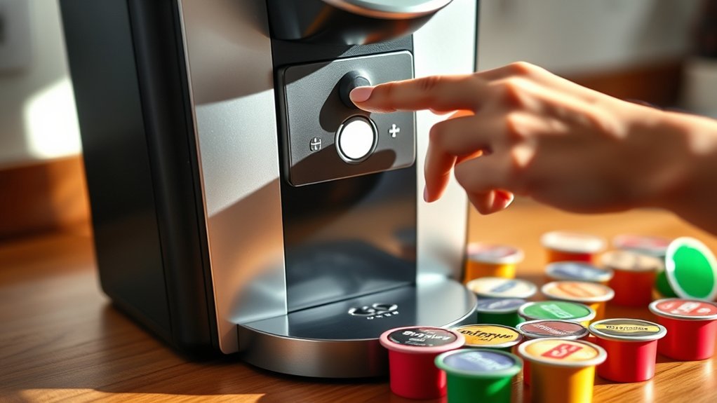 customize coffee strength and size