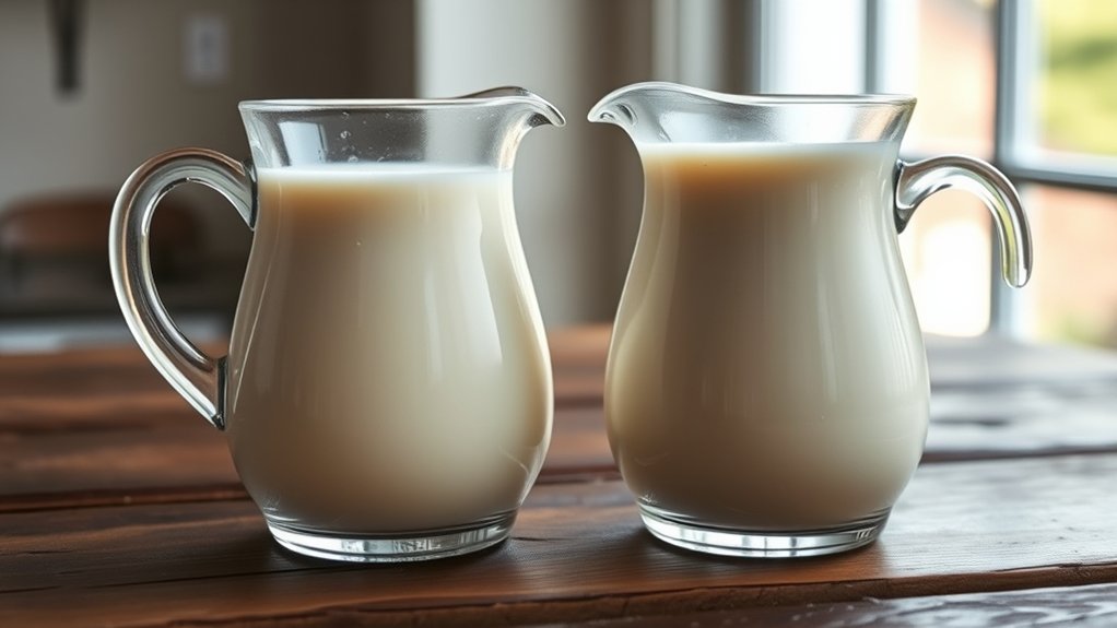 dairy spoils faster non dairy lasts