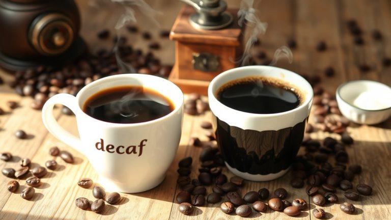 decaf coffee flavor differences