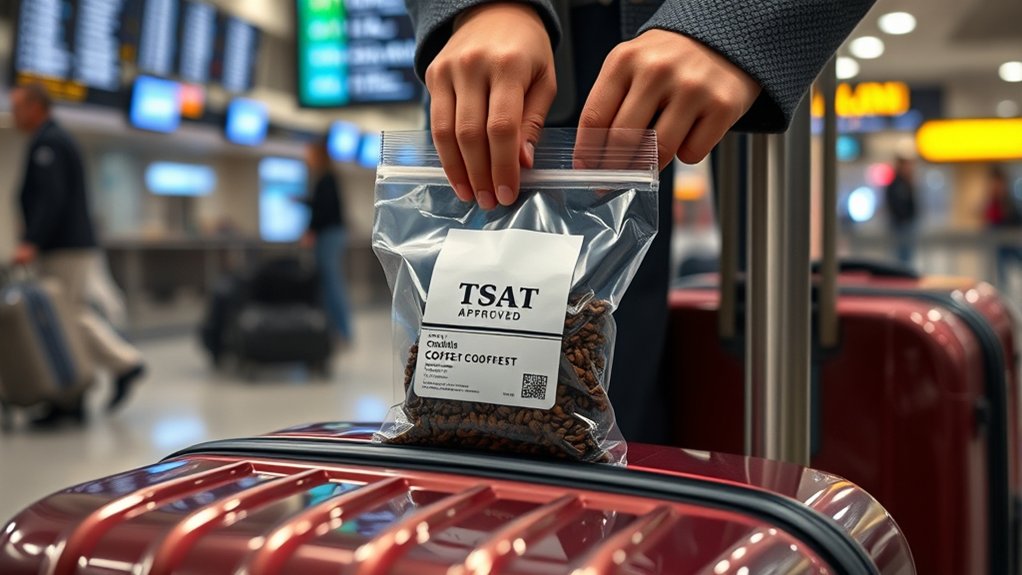 declare coffee beans properly
