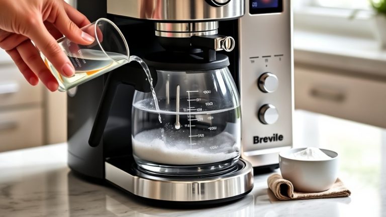 descale breville coffee maker