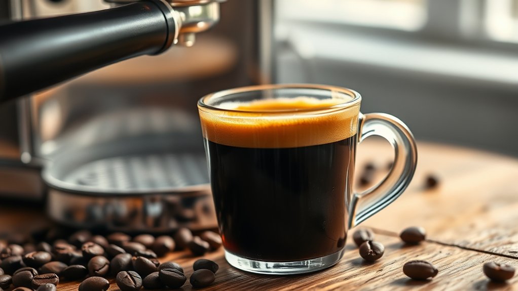 double espresso coffee