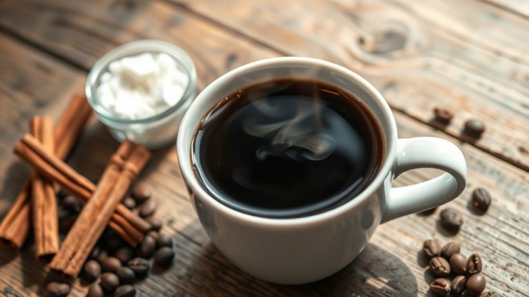 enhance black coffee flavor