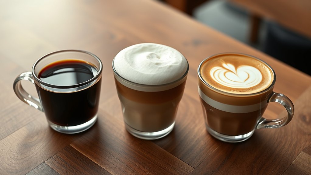 espresso flavor foam texture