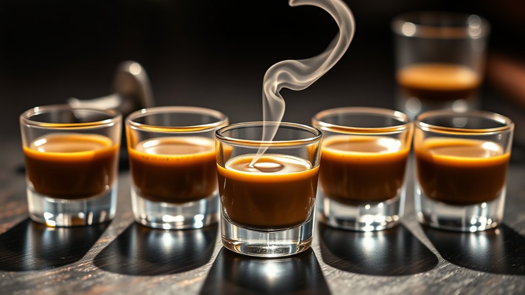 espresso shot caffeine content
