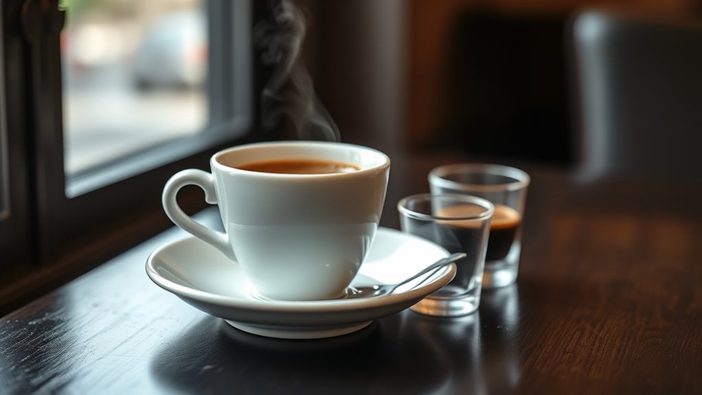 espresso shots size comparison