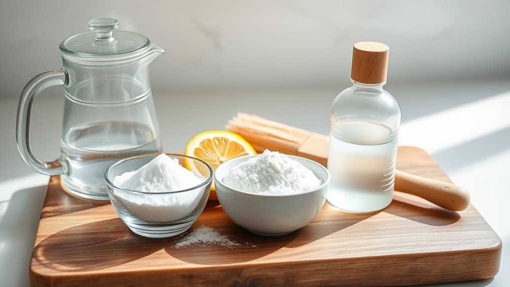 essential coffee pot cleaning supplies