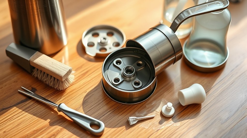 essential tools and cleaning supplies