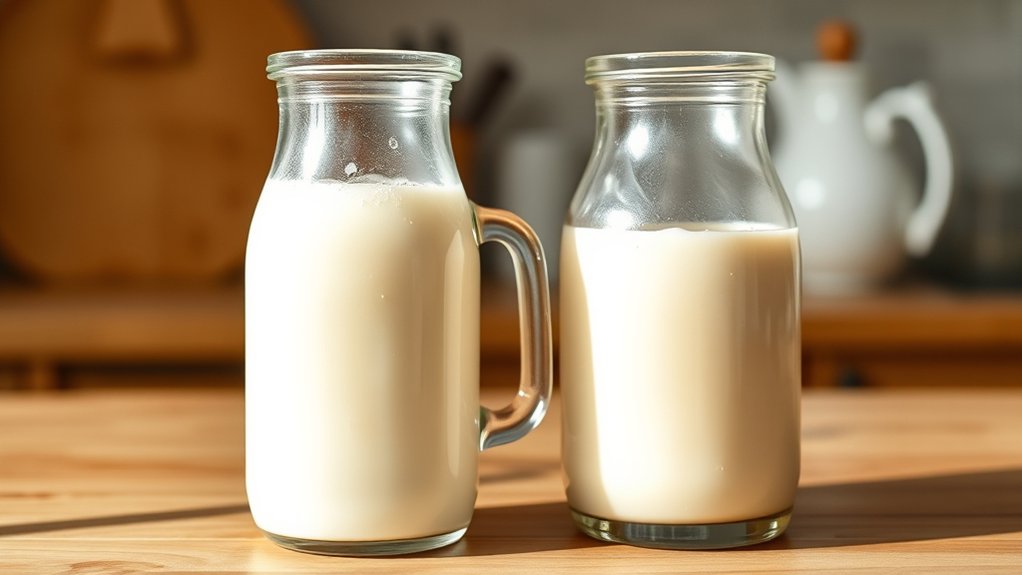 freeze depends on creamer type