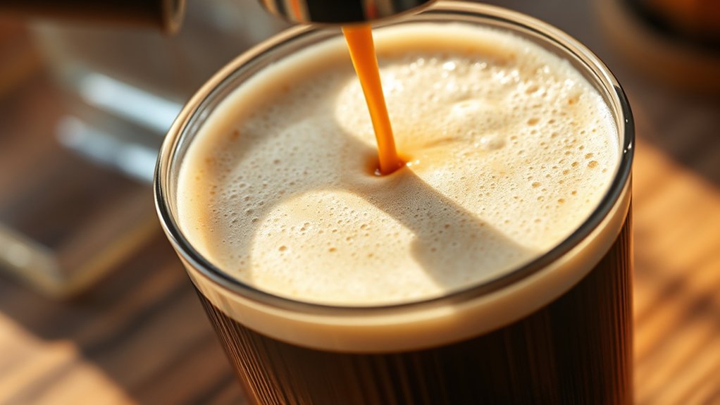 french press froth method
