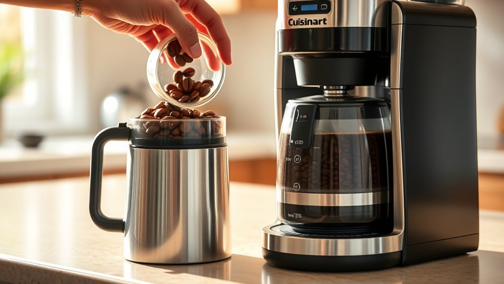 fresh medium grind brew