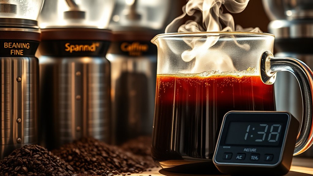 grind and brew duration