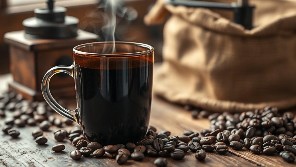 high caffeine robust coffee blend