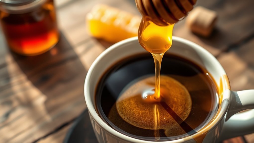honey enhanced coffee benefits