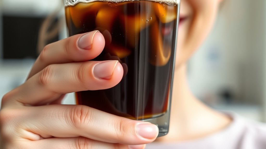 iced coffee impacts healing