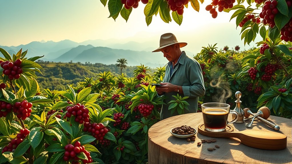 ideal conditions enhance coffee