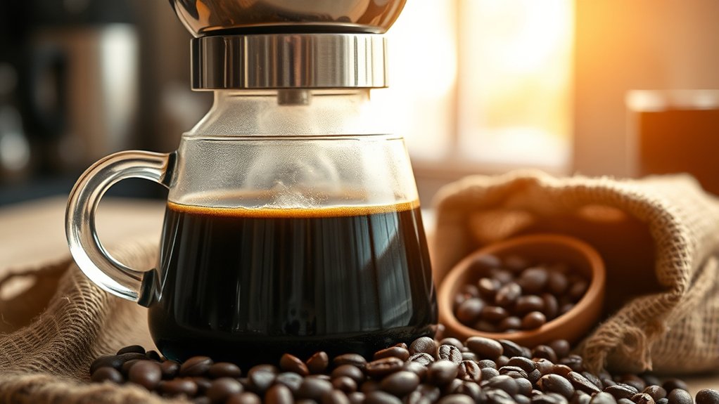 increase coffee strength effectively