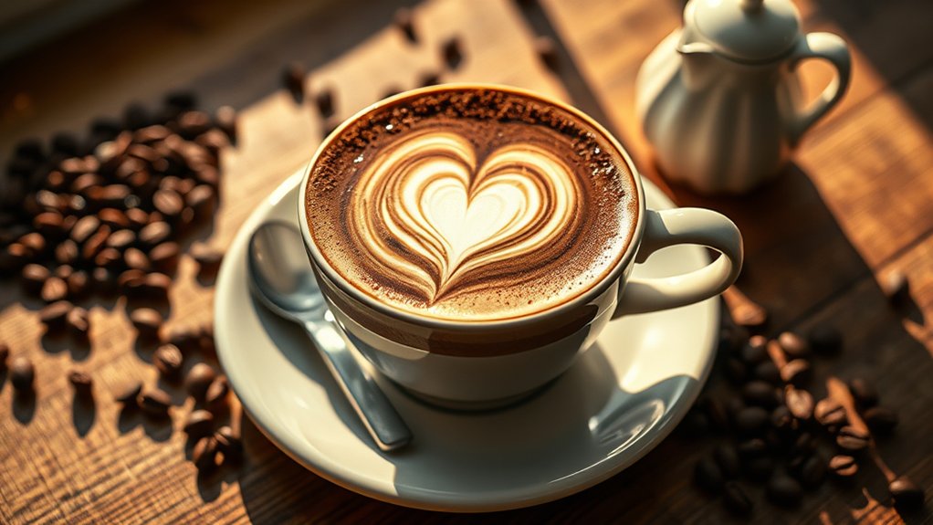 indulgent chocolate coffee experience