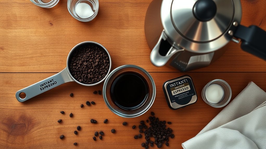instant espresso made easily