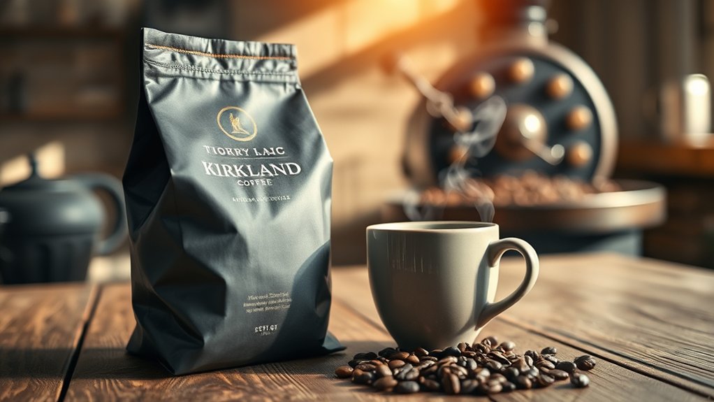 kirkland coffee manufacturer information