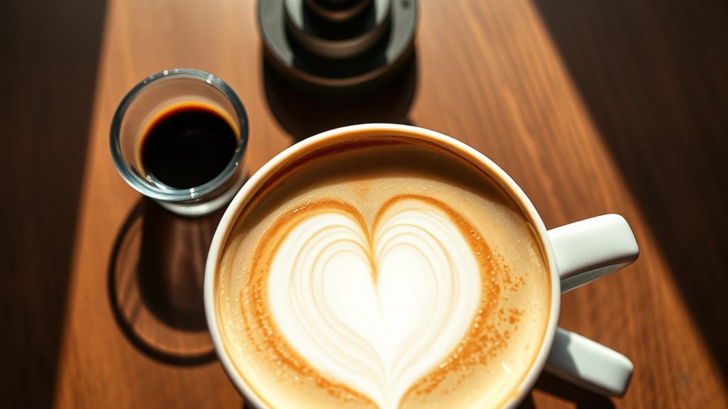 latte caffeine content explained