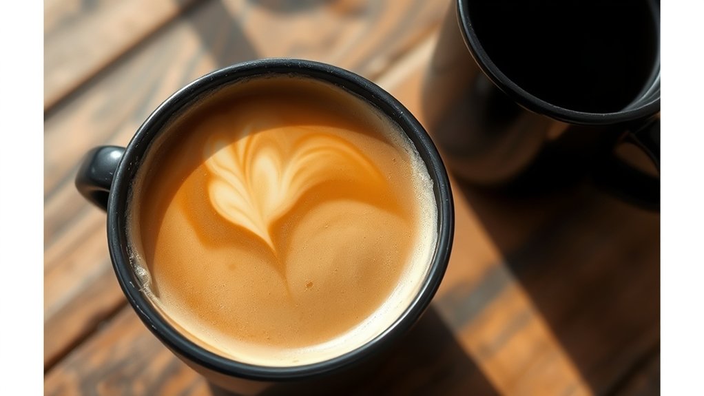 low calorie black coffee