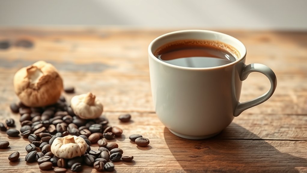 low calorie mushroom coffee