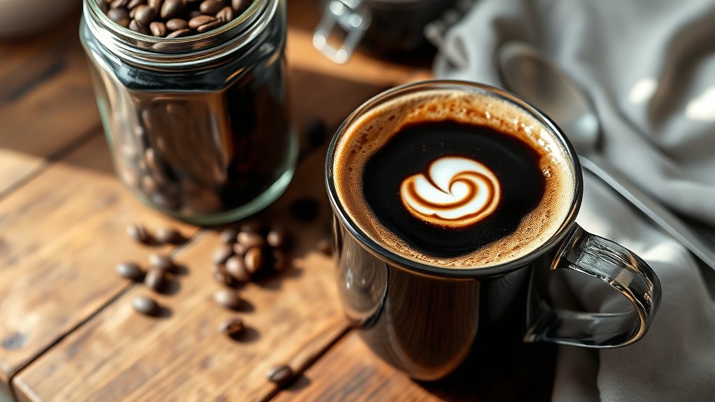 make hot protein coffee