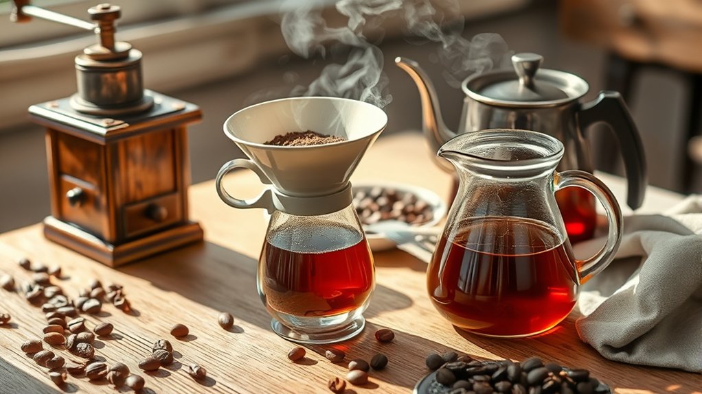 manual brewing control enhances flavor