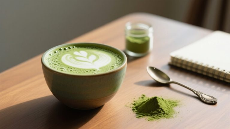 matcha latte calorie breakdown