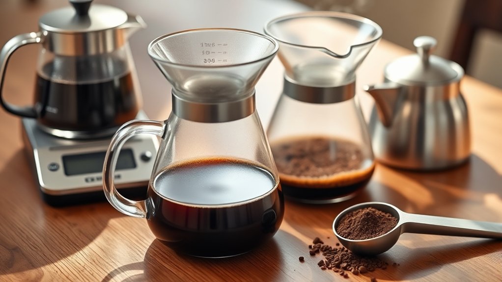 measure coffee for strength