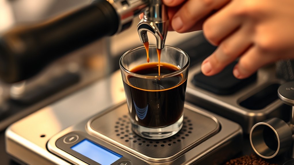measure espresso yield accurately
