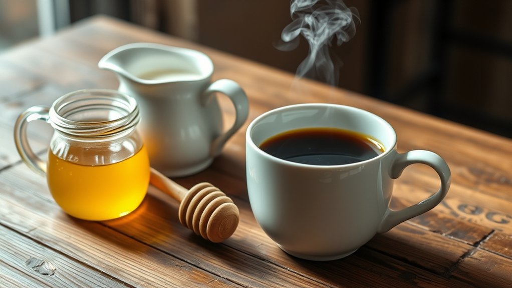 milk and honey soothe throat