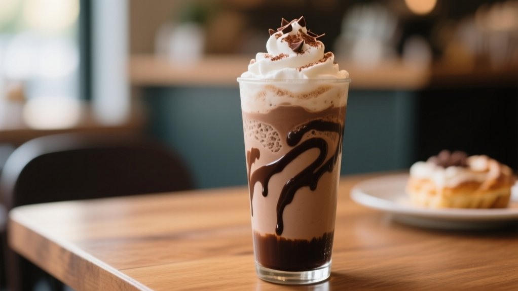 mocha frappe ingredients explained